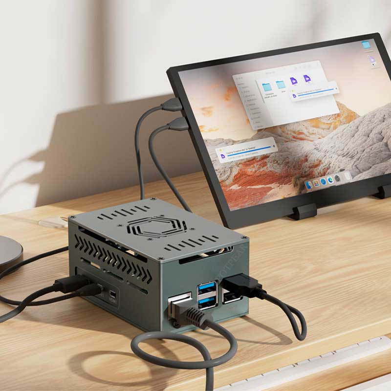Raspberry Pi 5 Aluminum Metal  - Argon One V3 M.2 Nvme Case 评论和价格