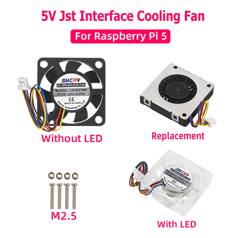 5V Cooling Fan JST Interface P - Raspberry Pi Water Cooling Kit 评论和价格